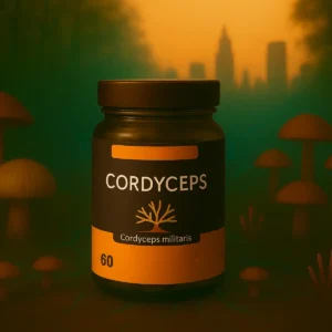 Cápsulas de Cordyceps AITIA Colombia – Energía natural, vitalidad y oxigenación celular desde la biotecnología colombiana.
